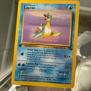 Lapras Pokémon Card